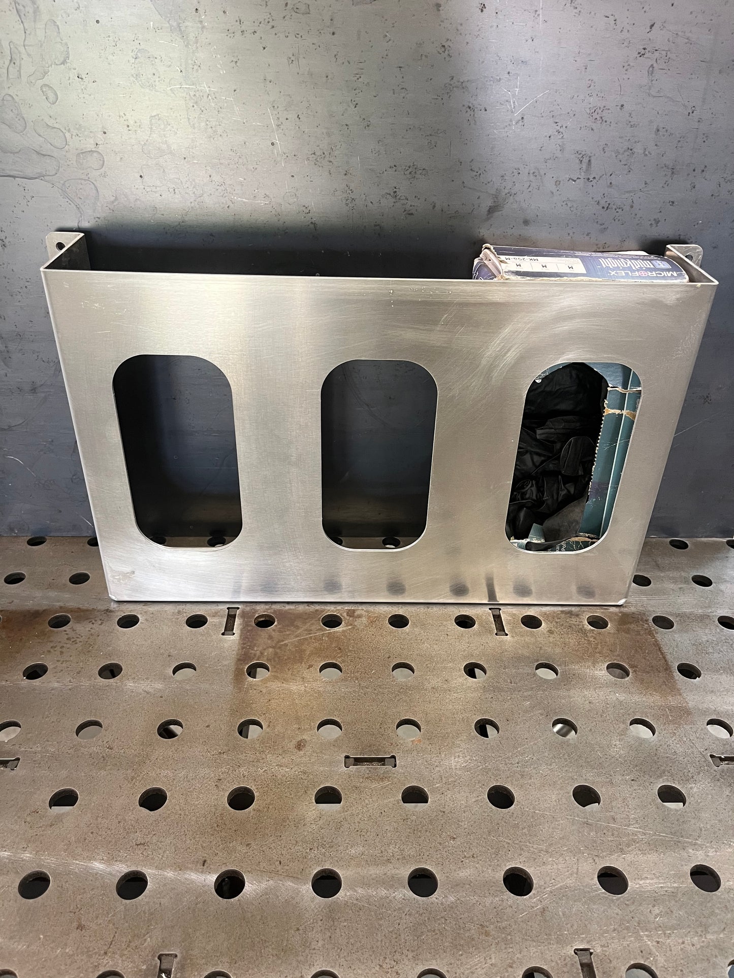 Triple Vertical Mount Medical Glove Storage Box