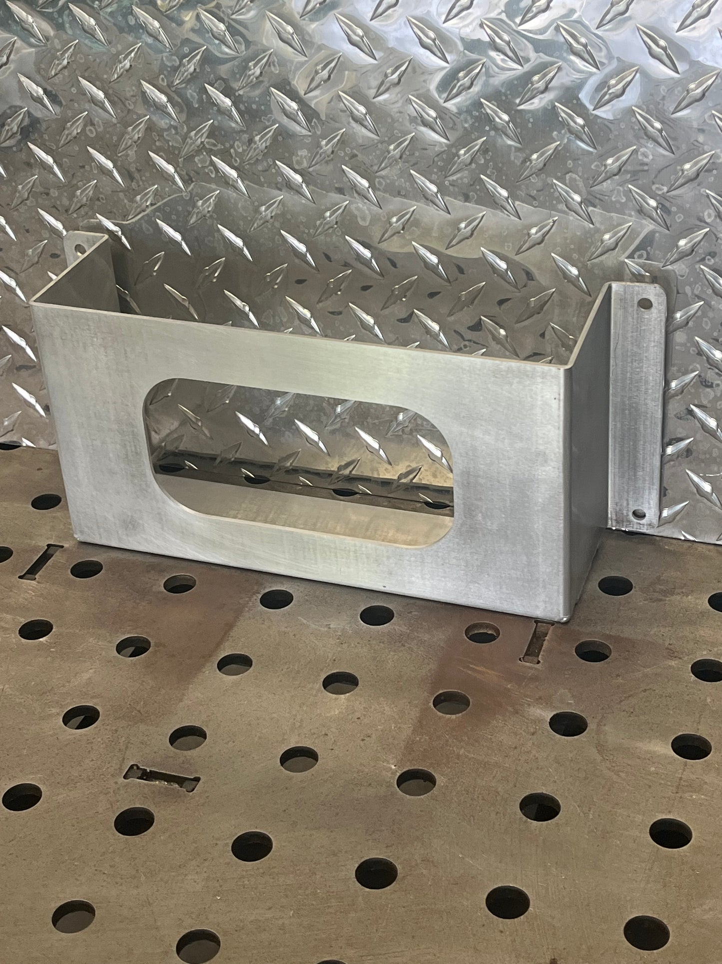 Single Horizontal Mount Medical Glove Box Holder