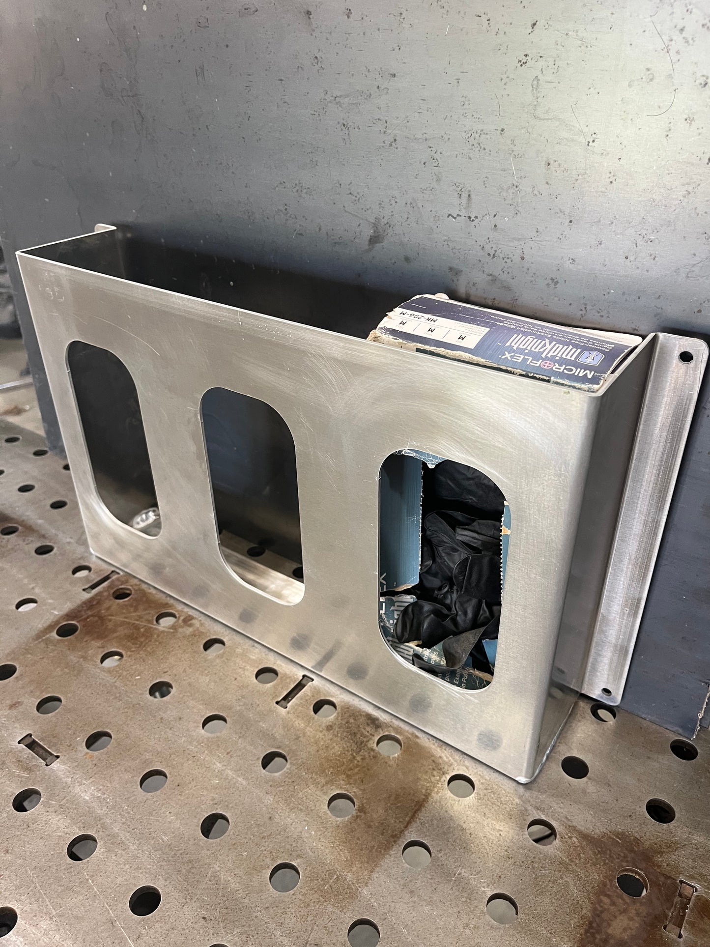 Triple Vertical Mount Medical Glove Storage Box